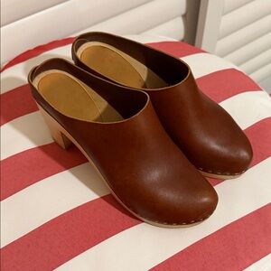 Bryr Chloe Women's Clogs 39 mahogany